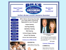 Tablet Screenshot of billsinteriorgrooming.com